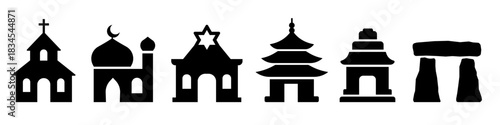 religious building icon. religions icon