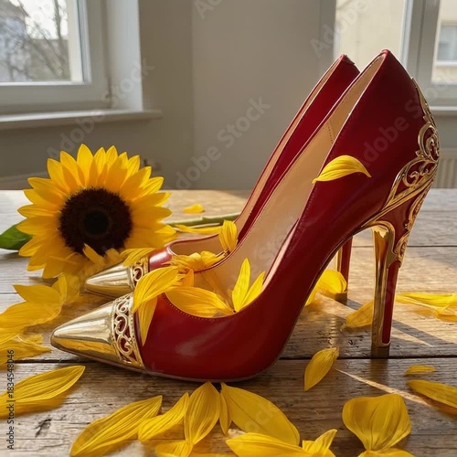 Decollété e girasole