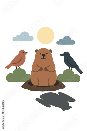 Phil's Groundhog Day ritual predicts shadows, animals, and the event of oblivion