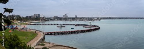 Panorama of Geelong Waterfront