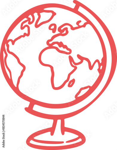 Doodle Globe Element