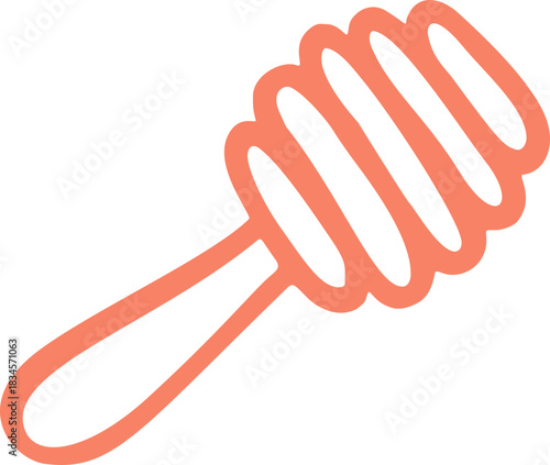 Honey Dipper Doodle Element