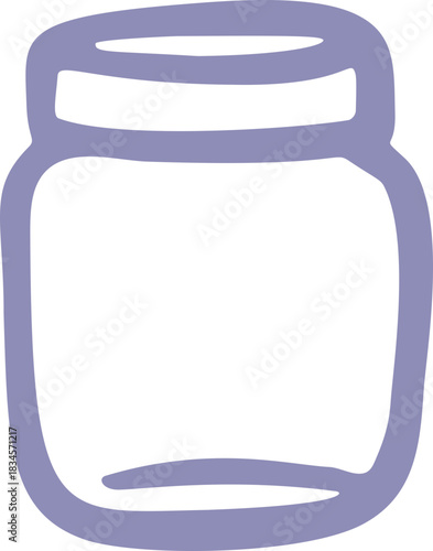 Doodle Jar Hand Drawn Element