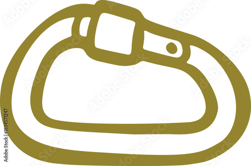 Carabiner Doodle Element