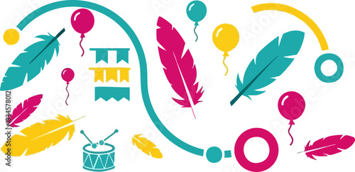 A colorful cartoon illustration depicting the four stages of the butterfly life cycle: egg, caterpillar, chrysalis, and adult.