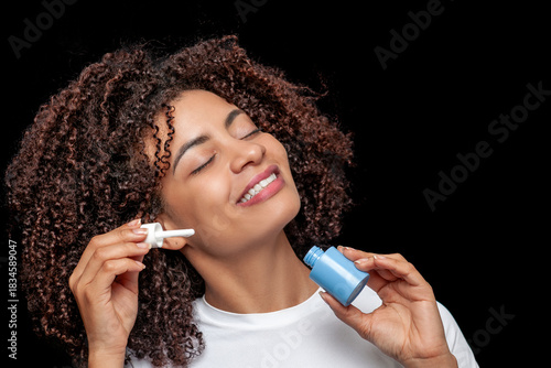 Premium skincare for Latina woman