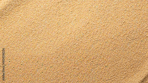 Sand texture with fine grains in natural earthy tones  