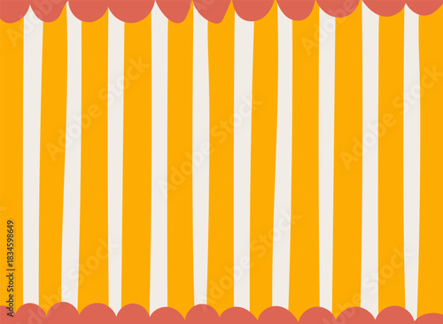 Striped Canopy Pattern Background