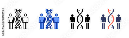 Cloning icon set multiple style collection