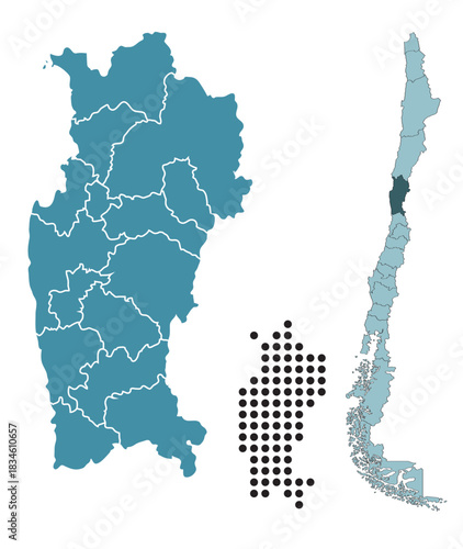 Set maps of Coquimbo Region