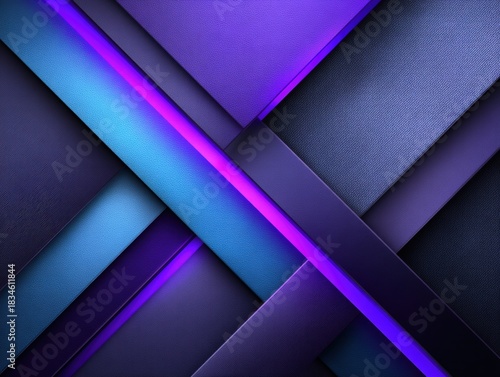 Abstract geometric layers i...