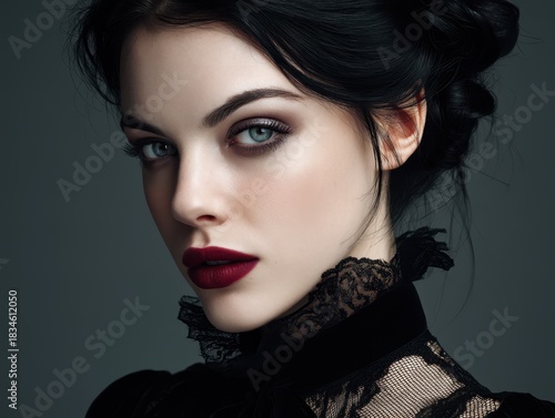Elegant portrait of a woman...