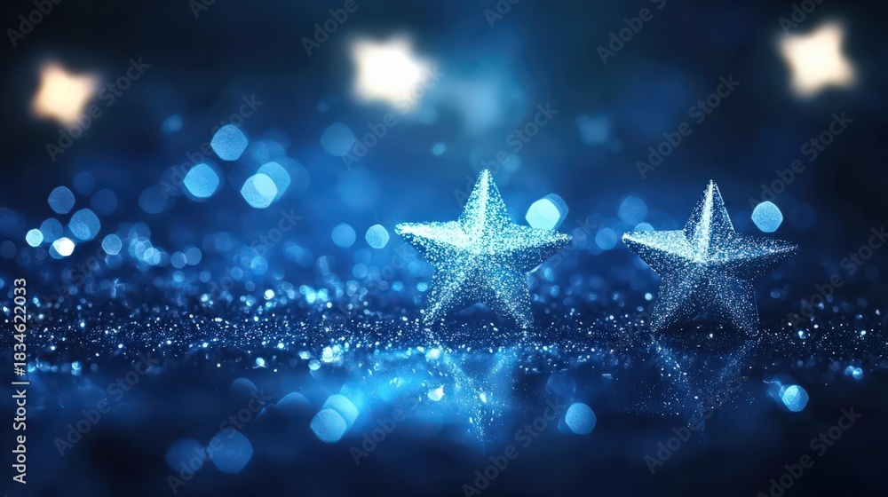 Fototapeta premium キラキラの星