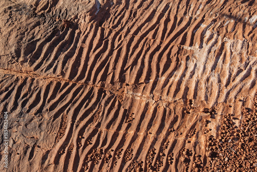 Ripples On Sandstone Layer