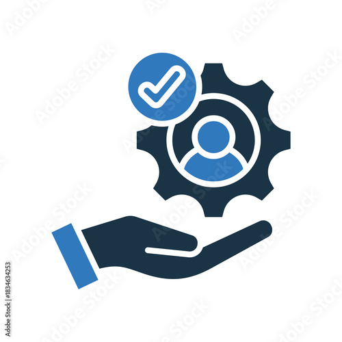 Service mixed color icon