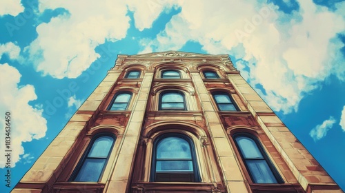 view of the building