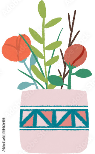 flower in a vase