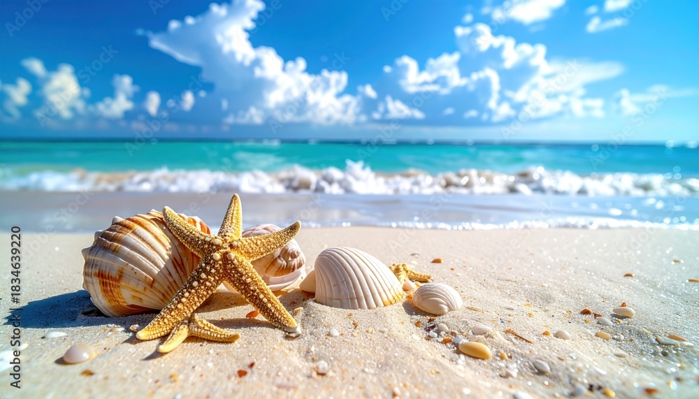 Obraz premium Beach shells.