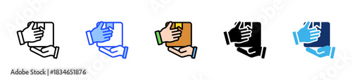 Delivery Icon Collection With Multiple Styles