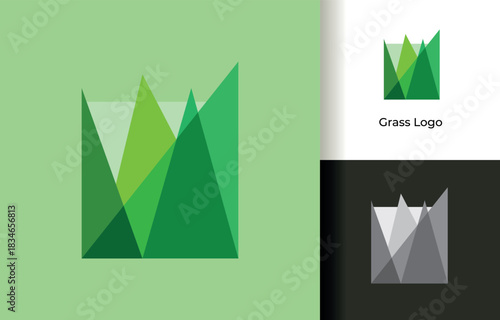 Creative Abstract Environmental Green Logo Design
