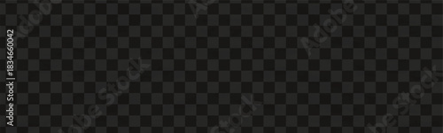 黒色の和柄模様（市松）のバナー背景ベクターイラスト