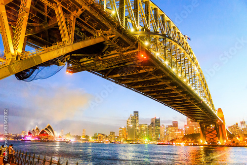Photography Sydney Harbour Bridge at Night