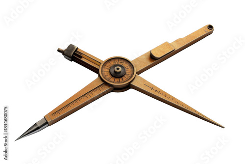 Explore Precision, An Antique Drawing Dividers for Accurate Measurements and Geometry