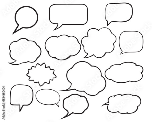 Bubble tax chat box communication media vector design.