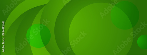 Gradient Overlapping Geometric Shapes Illustration Abstract Background