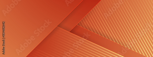 Abstract Overlapping Shapes Geometric Background