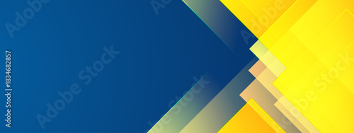 Modern Abstract Geometric Background in Gradient Color