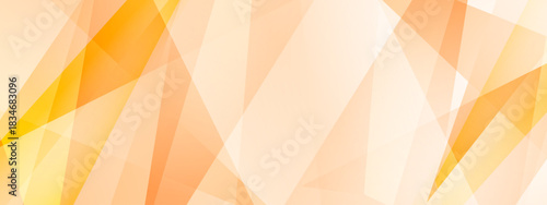 Abstract Geometric Background with Overlapping Shapes