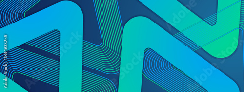 Vibrant Abstract Geometric Design Background