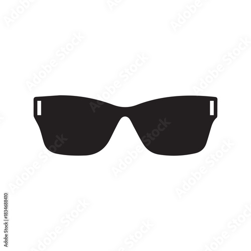 Sunglasses black icon fashion stylish eye classic beautiful background design.