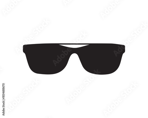 Sunglasses black icon fashion stylish eye classic beautiful background design.