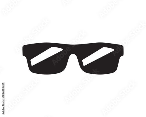 Sunglasses black icon fashion stylish eye classic beautiful background design.