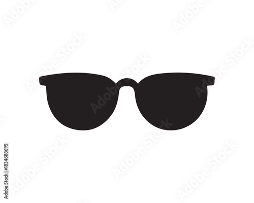 Sunglasses black icon fashion stylish eye classic beautiful background design.