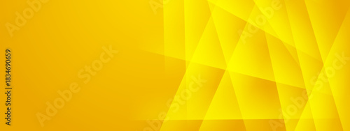 Gradient yellow tech futuristic tech web abstract technology banner background