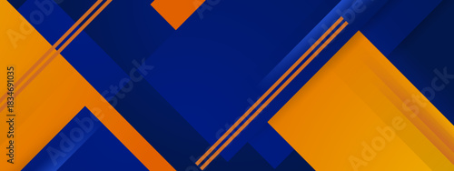 modern geometric abstract banner design background