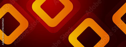 modern geometric abstract banner design background