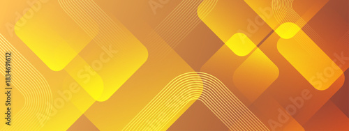 Dynamic Geometric Background With Gradient Shapes