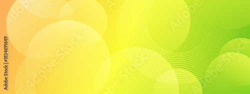 Dynamic Geometric Background With Gradient Shapes
