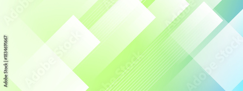 Dynamic Geometric Background With Overlapping Shapes