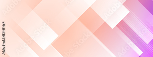 Dynamic Geometric Background With Overlapping Shapes