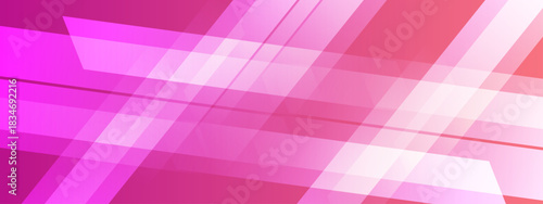 Modern Geometric Shapes Background in Gradient Color