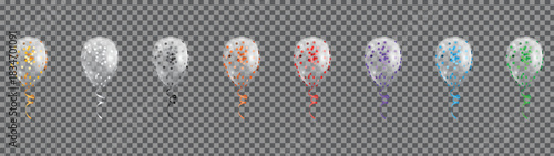 Purple star shaped balloons for happy birthday celebration