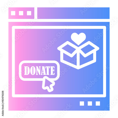 donation Gradient icon