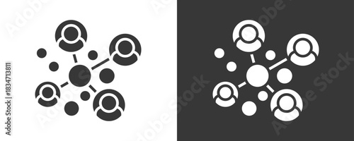 Stakeholder Icon Set Vector Collection Isolated In Black And White