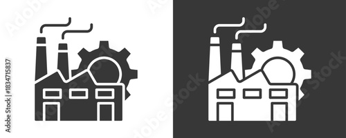 Management Icon Set Vector Collection Isolated In Black And White