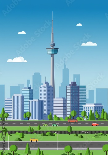 City Spire's Embrace